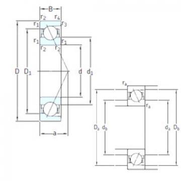 roulements E 212 /NS 7CE3 SNFA