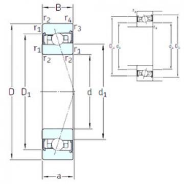 roulements HX110 /S 7CE1 SNFA