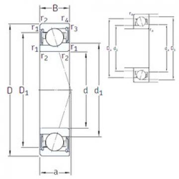 roulements VEB 55 /S 7CE3 SNFA