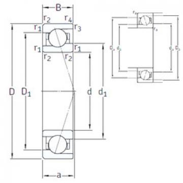 roulements VEB 55 /NS 7CE3 SNFA