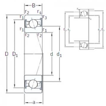 roulements VEX 25 /S/NS 7CE3 SNFA