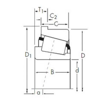 roulements 15118/15250-B Timken