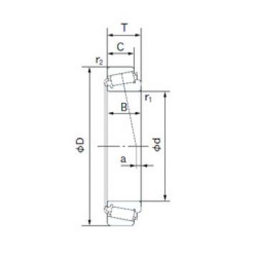 roulements 644/633 NACHI