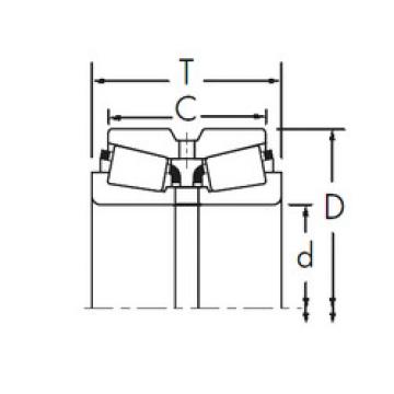 roulements 95475/95927CD+X2S-95475 Timken