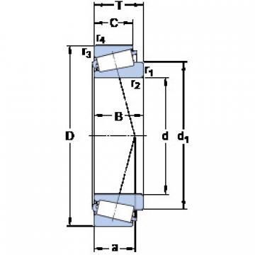 roulements 31305 J2 SKF