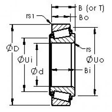 roulements 07100S/7204 AST