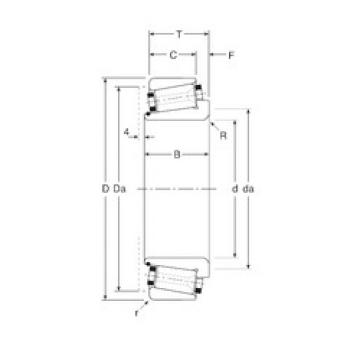 roulements 123075/123120X Gamet