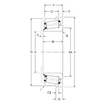 roulements 200127X/200215XC Gamet