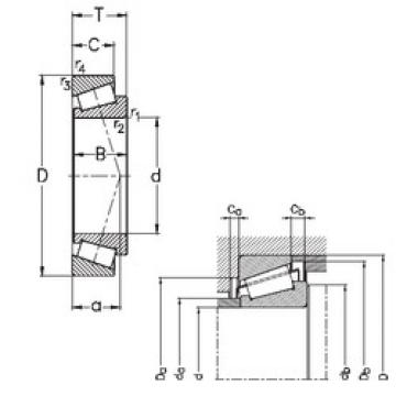 roulements T7FC055 NKE