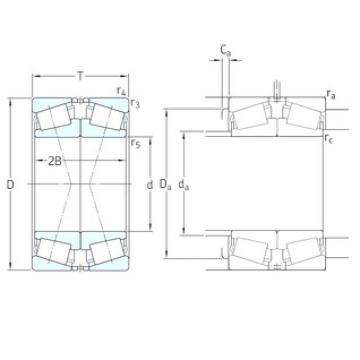 roulements 32030X/DF SKF