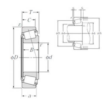 roulements 4T-32205CR NTN