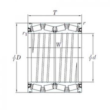 roulements 47TS604025 KOYO