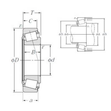 roulements 4T-39581/39520 NTN