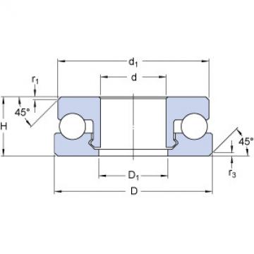 roulements 51102 V/HR11T1 SKF