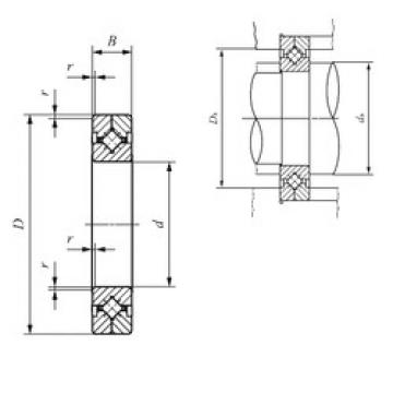 roulements CRBC 800100 IKO