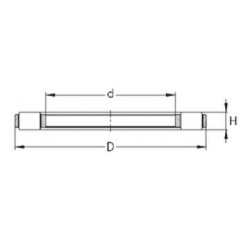 roulements K 81116-TVPB NKE