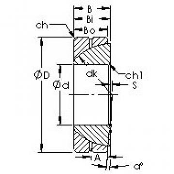 roulements GAC85S AST