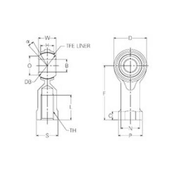 roulements RBT8 NMB