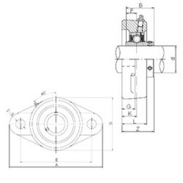 roulements UCFL317 CX