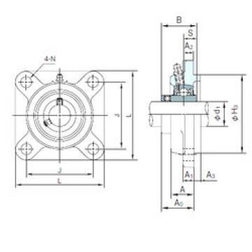 roulements UCFS318 NACHI