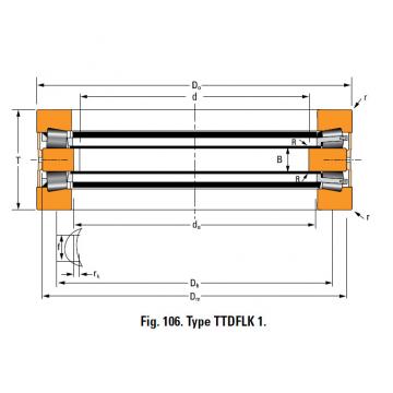 Bearing T10400 Thrust Race Single