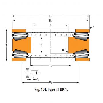 Bearing M21136C Thrust Race Double