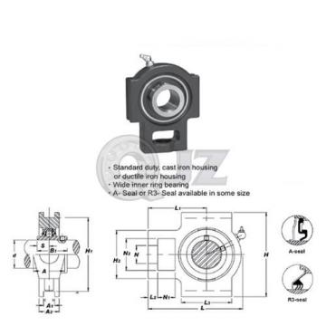 1 1/4 in Take Up Units Cast Iron UCT206-20 Mounted Bearing UC206-20 + T206