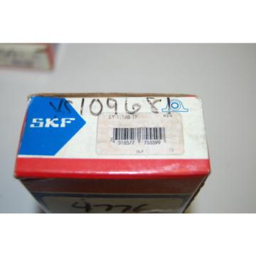 (2) NIB SKF Industrial Manufacturer SY1.1/8 TF Y-Bearing Plummer Block Units