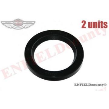 FRONT WHEEL INNER BRAKE DRUM BEARING SEAL SET PAIR 2 UNITS WILLYS JEEP @AEs