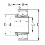 roulements 1220-K+H220 NKE