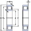 roulements NU 2216 ECP SKF