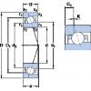 roulements 7007 CE/P4AH1 SKF