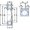 roulements 7016 ACD/HCP4AL SKF