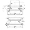 roulements 54309+U309 NKE