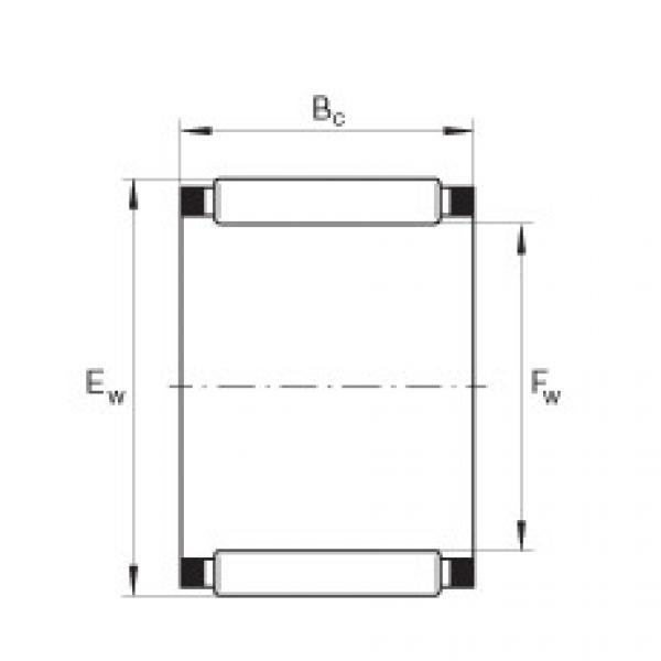 roulements K4X7X7-TV INA #1 image