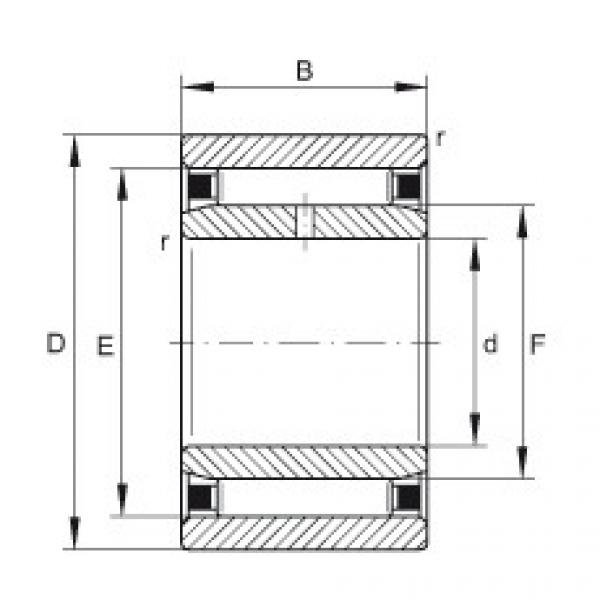 roulements NAO25X42X16-IS1 INA #1 image