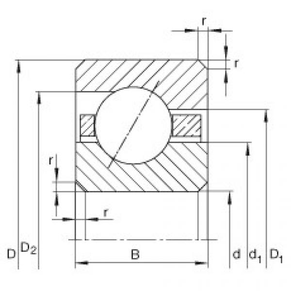 roulements CSED140 INA #1 image