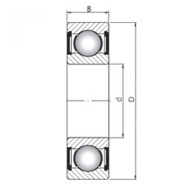 roulements 61815 ZZ ISO #1 image