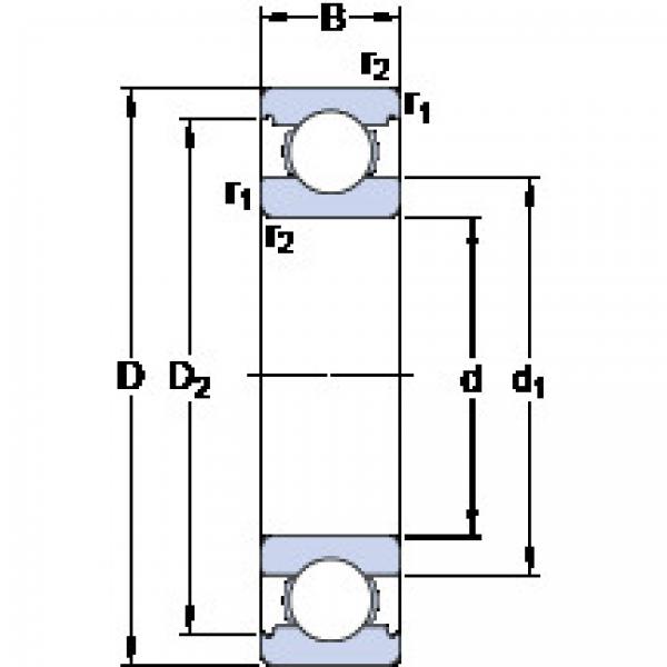 roulements 6305 SKF #1 image