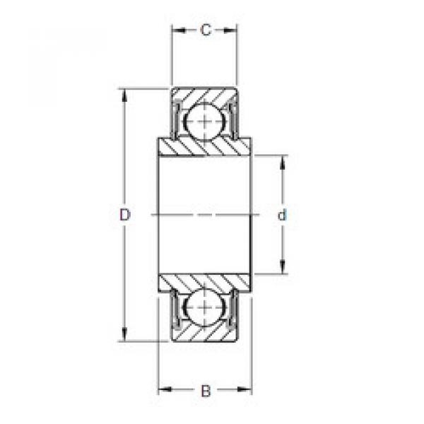 roulements 206NPP2 Timken #1 image