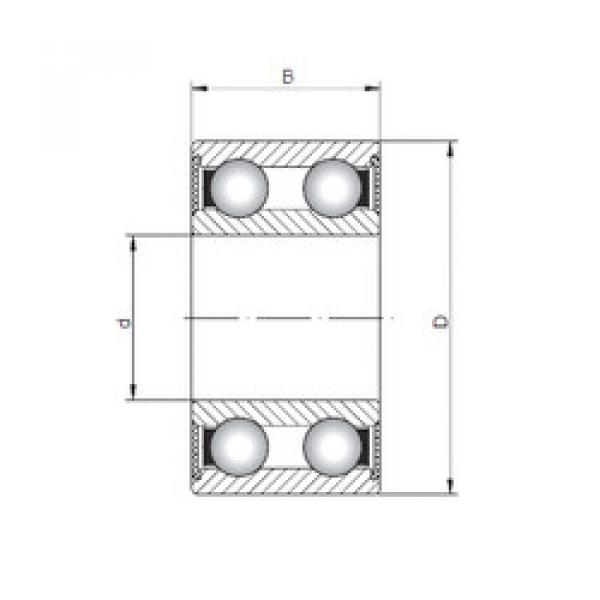 roulements 4204-2RS CX #1 image