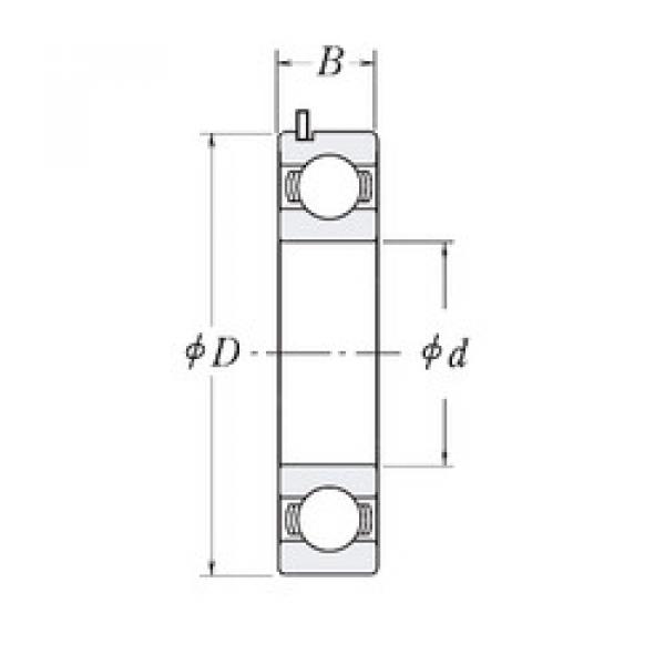 roulements 6206B/32C4 NTN #1 image