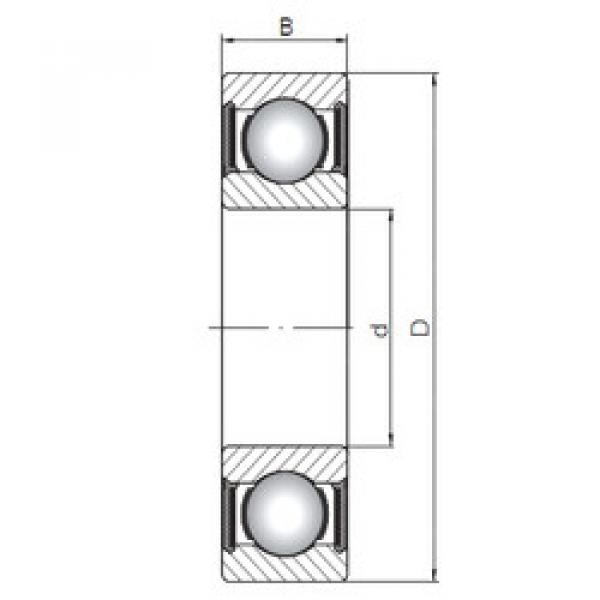 roulements 63203-2RS CX #1 image