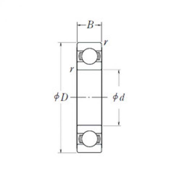 roulements 6004L11-H-20DDU NSK #1 image