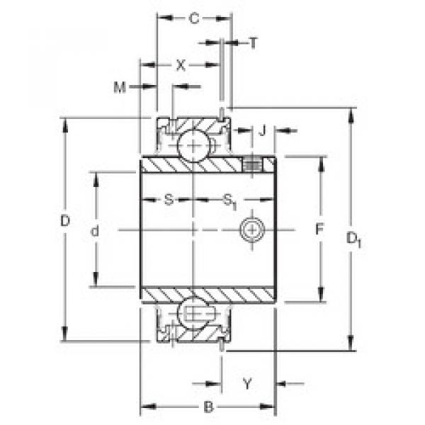 roulements ER08DD Timken #1 image