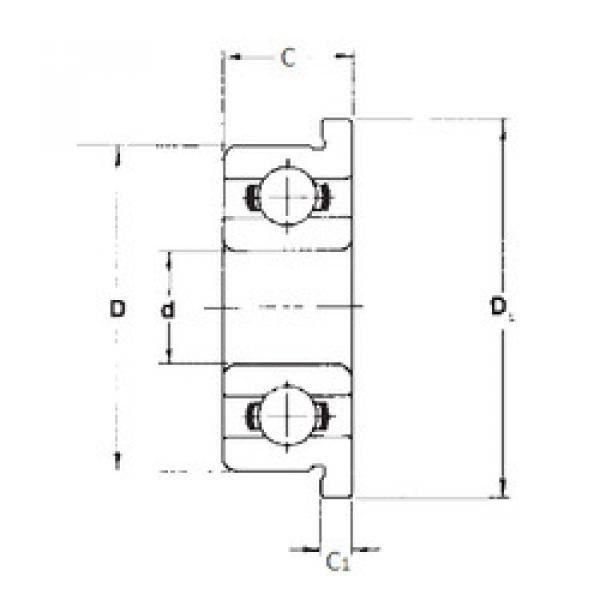 roulements MF74 FBJ #1 image