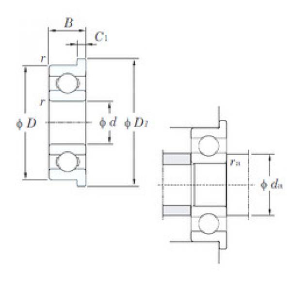 roulements F686 KOYO #1 image