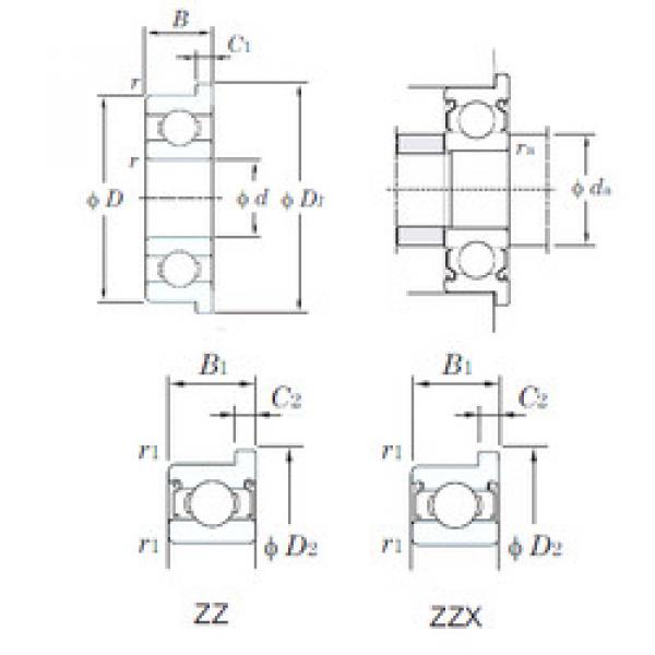 roulements F635ZZ KOYO #1 image