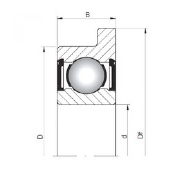 roulements FL618/1 ZZ ISO #1 image