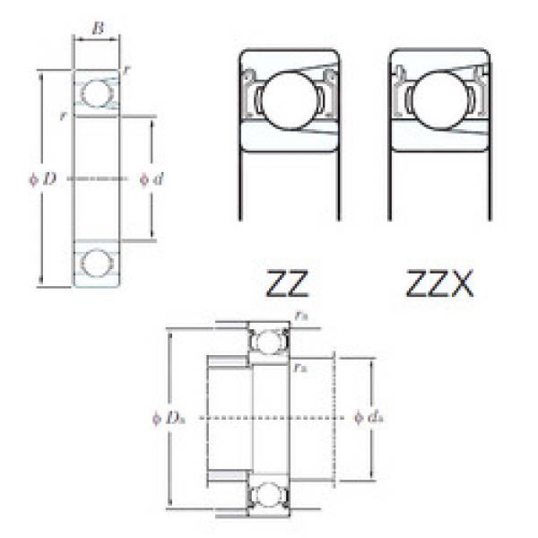 roulements M6217ZZ KOYO #1 image